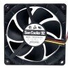 Sanyo Denki San Cooler 92 9A0924G408 DC 24V 0.19A 9225 Axial Cooling Fan