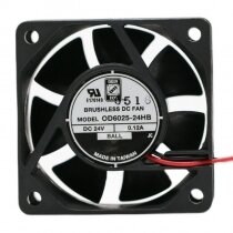 ORION FANS OD6025-24HB DC 24V 0.12A 2 Wires / 3 Wires Axial Cooling Fan