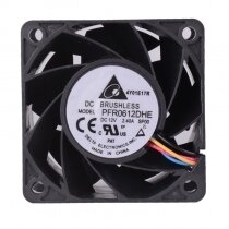 Delta PFR0612DHE DC 12V 2.4A 4 Wires Axial Cooling Fan