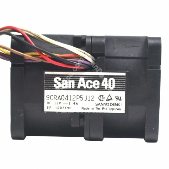 Sanyo Denki San Ace 40 9CRA0412P5J12 DC 12V 1.4A 4056 Axial Cooling Fan