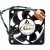 Delta AFB04512HB DC 12V 0.17A 2 Wires / 3 Wires / 4 Wires Axial Cooling Fan