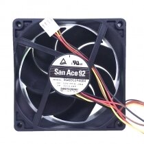 Sanyo Denki San Ace 92 9GA0912P4G04 AC 12V 0.28A 4 Wires Axial Cooling Fan