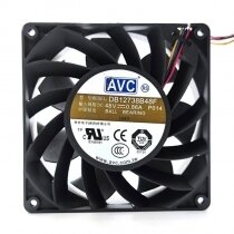 AVC DB12738B48F-P014 DC 48V 0.86A 4 Wires Axial Cooling Fan