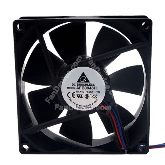 Delta AFB0948H DC 48V 0.09A 2 Wires / 3 Wires / 4 Wires Axial Cooling Fan