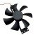 YHWF YHWF-85-34 DC 18V 0.20A 2 Wires Axial Cooling Fan