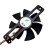 YHWF YHWF-85-34 DC 18V 0.20A 2 Wires Axial Cooling Fan