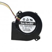Sanyo Denki San Ace B97 9BAM12MCD2-2 DC 12V 0.75A 4 Wires Blower Cooling Fan