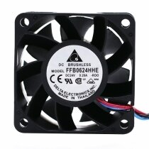 Delta FFB0624HHE DC 24V 0.20A 2 Wires / 3 Wires Axial Cooling Fan