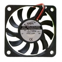 ADDA AD0605LB-GA0 DC 5V 0.28A 2 Wires Axial Cooling Fan