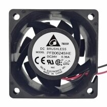 Delta PFB0624SHE DC 24V 0.36A 2 Wires Axial Cooling Fan
