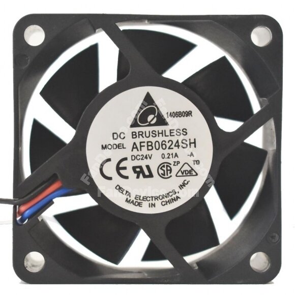 Delta AFB0624SH DC 24V 0.21A 2 Wires / 3 Wires Axial Cooling Fan