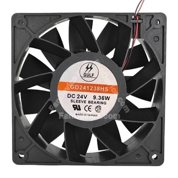 GULF GD241238HS DC 24V 9.36W 12038 Axial Cooling Fan