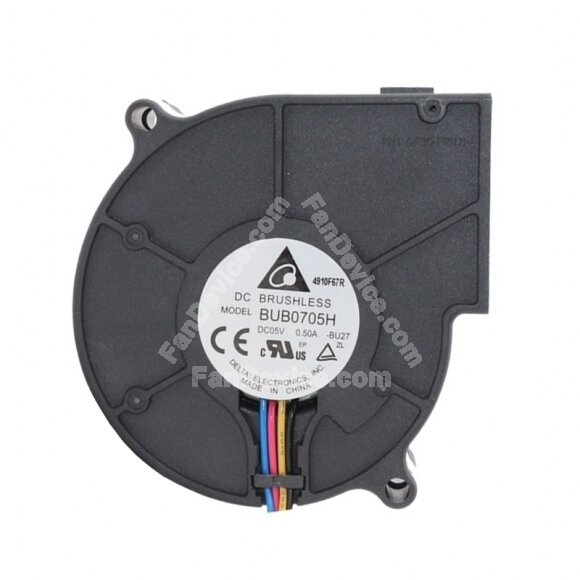 Delta BUB0705H DC 5V 0.50A 4 Wires Blower Cooling Fan