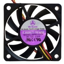 Bi-Sonic BP601012H DC 12V 0.21A 2 Wires / 3 Wires Axial Cooling Fan