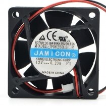 JAMICON JF0625B1H-R DC 12V 0.23A 2 Wires / 3 Wires Axial Cooling Fan