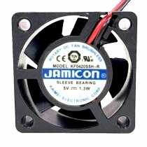 JAMICON KF0420S5H-R DC 5V 1.3W 2 Wires / 3 Wires Axial Cooling Fan
