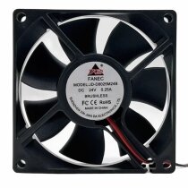 JD FANEC JD-D8025M24B DC 24V 0.25A 8025 Axial Brushless Cooling Fan