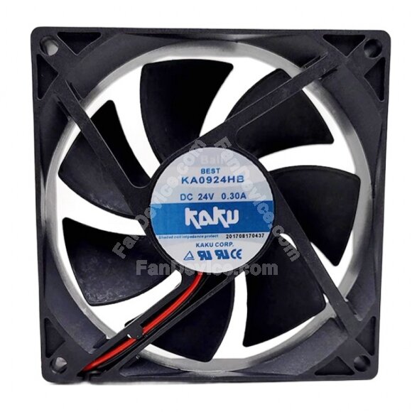 KAKU KA0924HB DC 24V 0.30A 9225 Axial Ball Bearing Cooling Fan