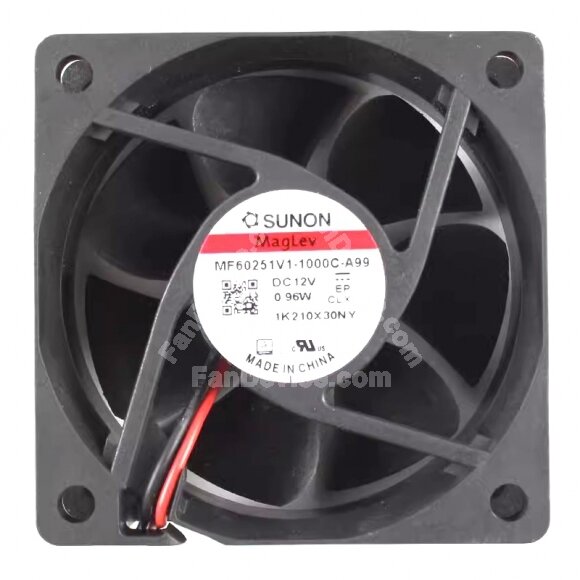 Sunon Maglev MF60251V1-1000C-A99 DC 12V 0.96W 6025 Axial Cooling Fan