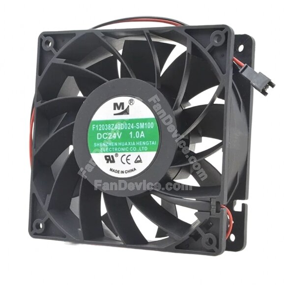 YM F12038Z40D024-SM100 DC 24V 1.0A 12038 Axial Cooling Fan