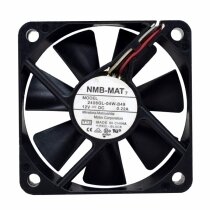 NMB 2406GL-04W-B49 DC 12V 0.22A 3 Wires Axial Cooling Fan