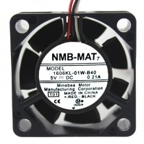 NMB-MAT 1606KL-01W-B40 DC 5V 0.21A 4015 Axial Cooling Fan