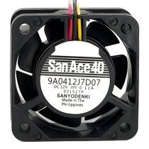 Sanyo Denki San Ace 40 9A0412J7D07 DC 12V 0.11A 4015 Axial Cooling Fan