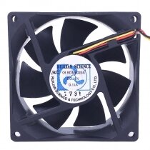 RUILIAN SCIENCE RDM8025S DC 12V 0.11A 8025 Axial Cooling Fan