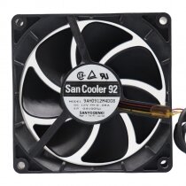 Sanyo Denki San Cooler 92 9AH0912M4D08 DC 12V 0.08A 9025 Axial Cooling Fan