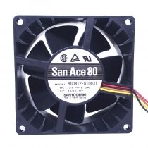 Sanyo Denki San Ace 80 9G0812FG1D031 DC 12V 1.1A 8038 Axial Cooling Fan