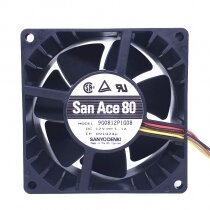 Sanyo Denki San Ace 80 9G0812P1G08 DC 12V 1.1A 8038 Axial Cooling Fan