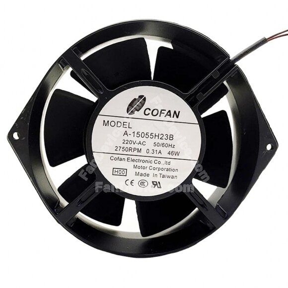 COFAN A-15055H23B AC 220V 0.31A 46W 15055 2750RPM Axial Cooling Fan