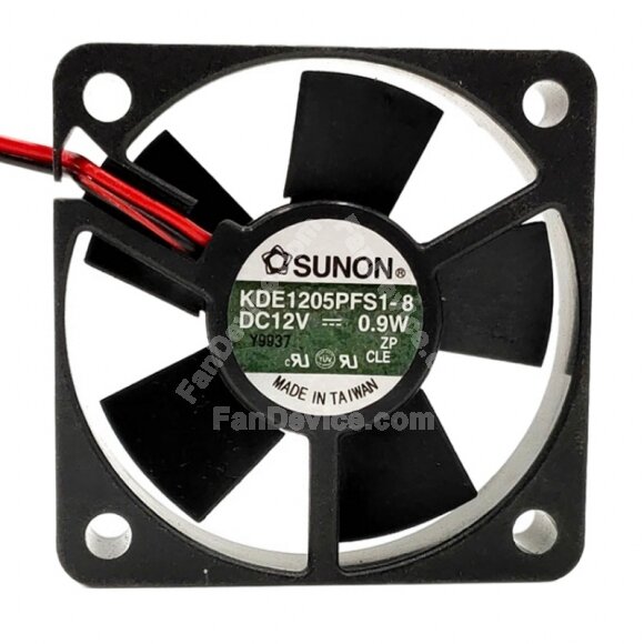 Sunon KDE1205PFS1-8 DC 12V 0.9W 5010 Axial Cooling Fan