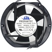 PROFANTEC P3175HBL-ETS AC 380V 0.06A 17251 Thermal Protected Axial Cooling Fan