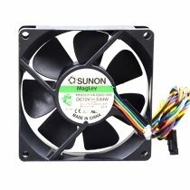 Sunon MF80201VX-Q000-S99 DC 12V 3.84W 2 Wires / 3 Wires / 4 Wires Axial Cooling Fan