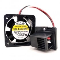 Sanyo Denki San Ace 40WF 9WF0424H6503 A90L-0001-0575#A DC 24V 0.09A 3 Wires Axial Cooling Fan