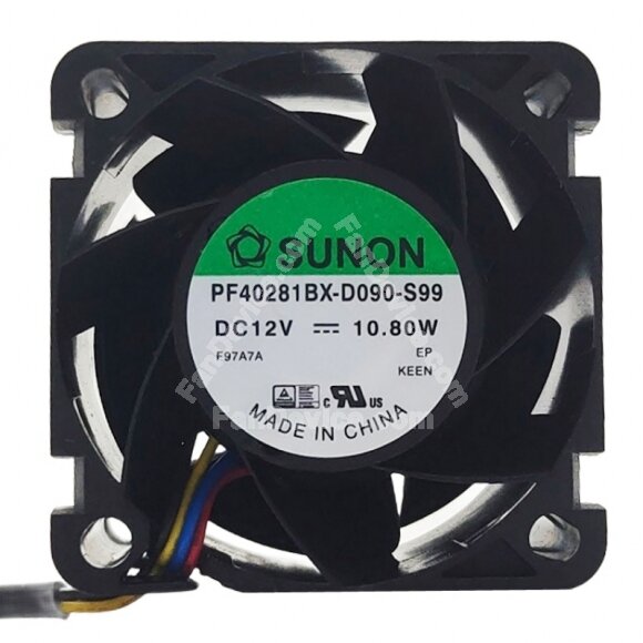 Sunon PF40281BX-D090-S99 DC 12V 10.80W 4028 Axial Cooling Fan