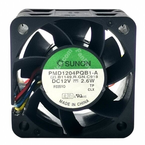 Sunon PMD1204PQB1-A DC 12V 2.6W 2 Wires / 3 Wires / 4 Wires Axial Cooling Fan