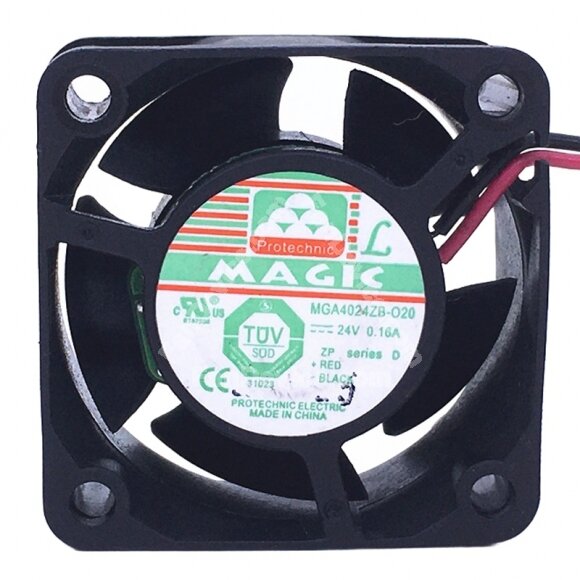 Magic MGA4024ZB-O20 DC 24V 0.16A 4020 Axial Cooling Fan