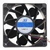 SJ SJ241238BS DC 24V 1.65A 12038 Axial Ball Bearing Cooling Fan
