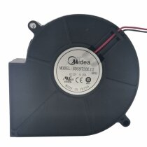 Midea BDS9733L12 DC 12V 0.25A 2 Wires Blower Cooling Fan