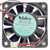 Nidec D06R-24TM 44 DC 12V 0.11A 2 Wires Axial Cooling Fan
