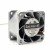 Sanyo Denki 9GE0412P3J03 DC 12V 0.65A 2 Wires Axial Cooling Fan