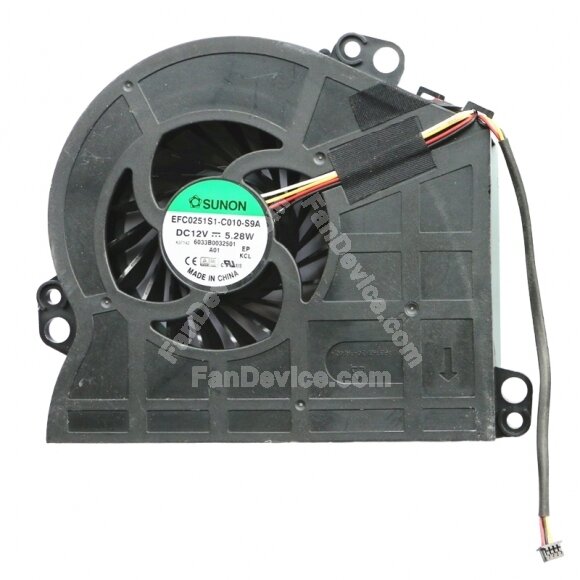 Sunon EFC0251S1-C010-S9A DC 12V 5.28W Laptop Cooling Fan