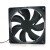 SERVO CUDC12B4S-983 DC 12V 0.37A 3 Wires Axial Cooling Fan