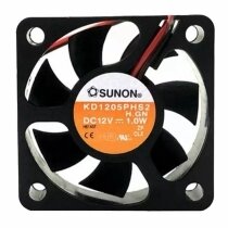 Sunon KD1205PHS2 H.GN DC 12V 1.0W 2 Wires / 3 Wires / 4 Wires Axial Cooling Fan