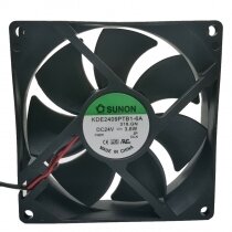 Sunon KDE2409PTB1-6A DC 24V 3.6W 2 Wires Axial Cooling Fan