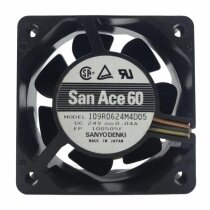 Sanyo Denki San Ace 60 109R0624M4D05 DC 24V 0.04A 6025 Axial Cooling Fan