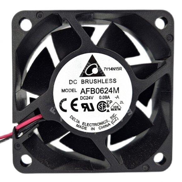 Delta AFB0624M-A DC 24V 0.09A 6025 3600RPM Brushless Axial Cooling Fan