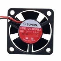 Sunon KDE1204PFB2 DC 12V 0.9W 2 Wires Axial Cooling Fan